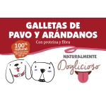 Galletas de pavo y arándanos